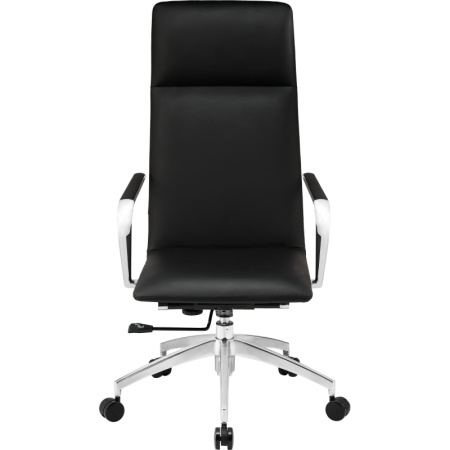 Кресло BN_Jl_EChair-593 TPU экокожа черный, алюминий