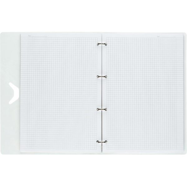 Бизнес-тетрадь А4,120л кольц/смен.бл,кл.Attache Selection Fluid Бирюзовый