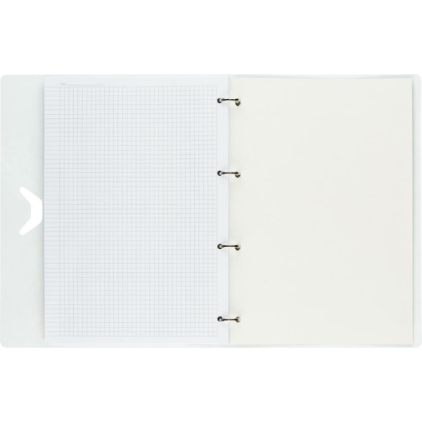 Бизнес-тетрадь А4,120л кольц/смен.бл,кл.Attache Selection Fluid Бирюзовый