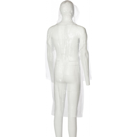 Дождевик на кнопках, размер М, прозрачный 466623