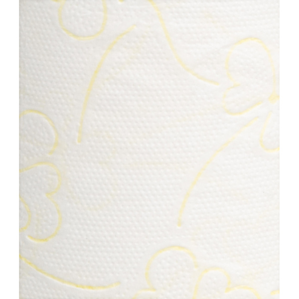 Бумага туалетная Luscan Comfort 2сл бел с жел тисн ромаш 100%цел 21,9м4р/уп