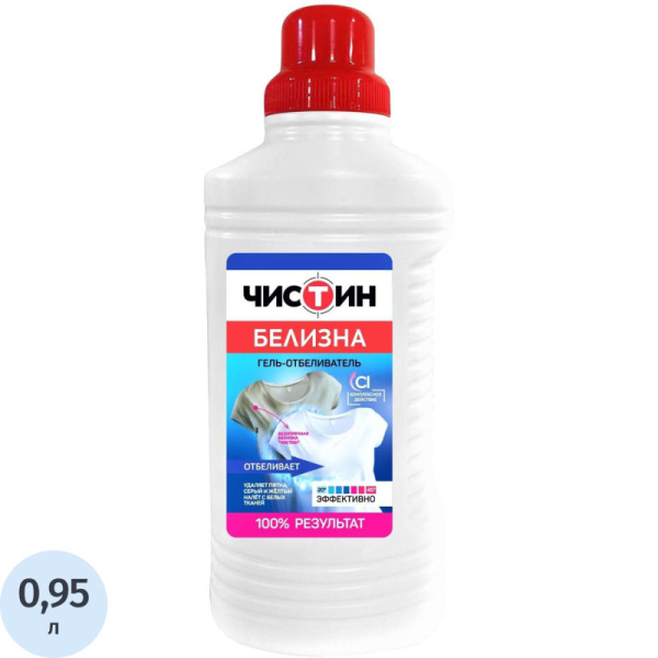 Средство для сантехники Чистин с комплексным действием  Белизна гель 950 мл