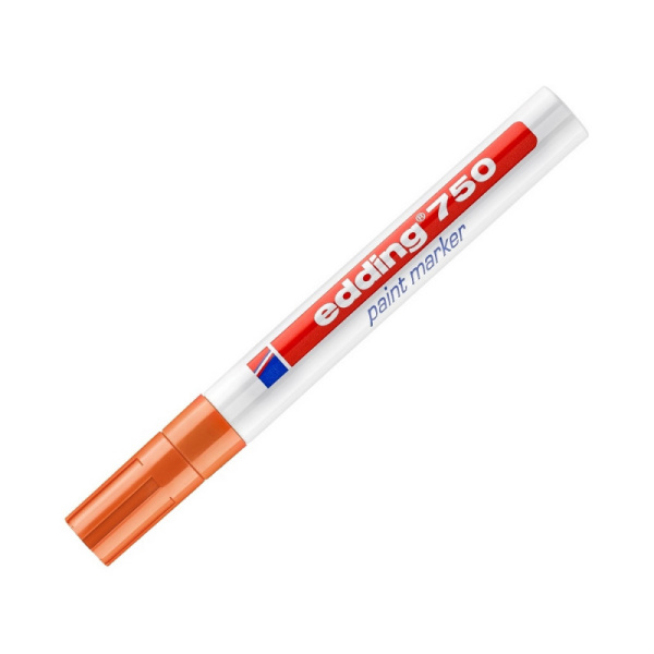 Маркер лаковый EDDING 750/6 оранжевый