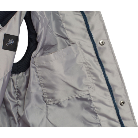 Жилет утепленный цв. серый/синий р. 56/170-176