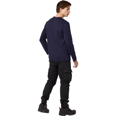 Футболка (160 г.) с длинным рукавом т.-син.(XL)