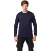 Футболка (160 г.) с длинным рукавом т.-син.(XXXL)
