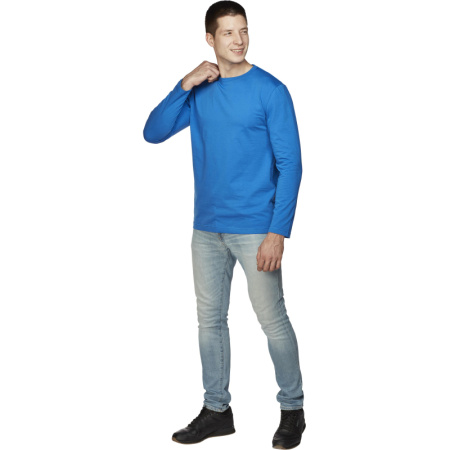 Футболка (160 г.) с длинным рукавом вас.(XXL)