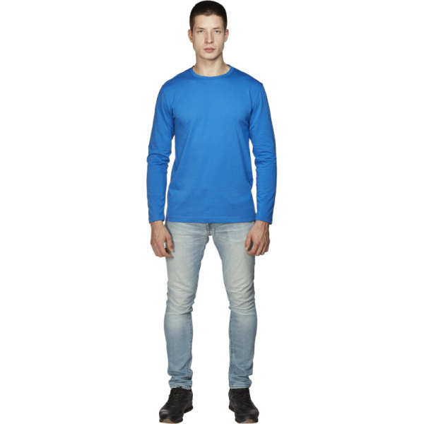 Футболка (160 г.) с длинным рукавом вас.(XXXL)