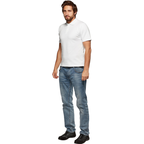 Рубашка Поло муж.белый L