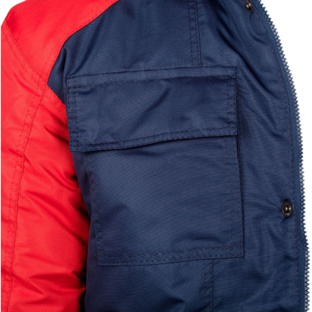 Куртка рабочая зимняя з41-КУ цв. синий/красный (р.48-50) 182-188