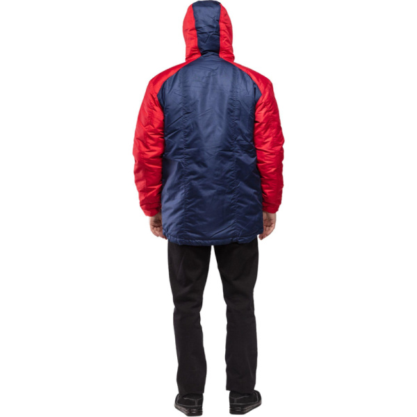 Куртка рабочая зимняя з41-КУ цв. синий/красный (р.52-54) 182-188