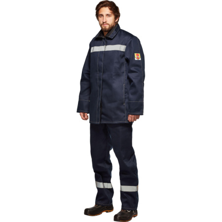 Костюм сварщика усиленый 100% х/б 450 г/м2 (модель КСТ06) (р.60-62) 170-176