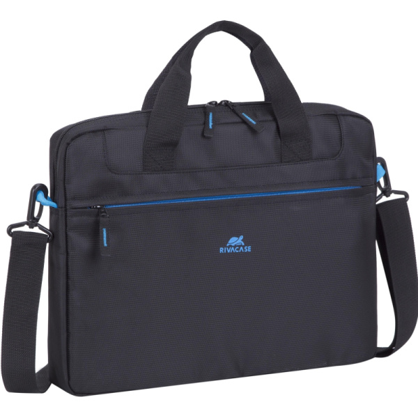 Сумка для ноутбука 14.0, RivaCase Regent, черная, 8027 Black