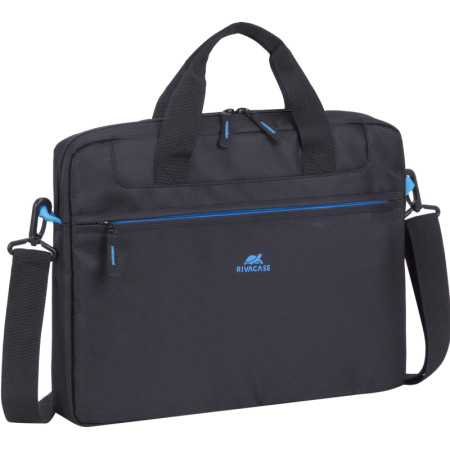 Сумка для ноутбука 14.0, RivaCase Regent, черная, 8027 Black