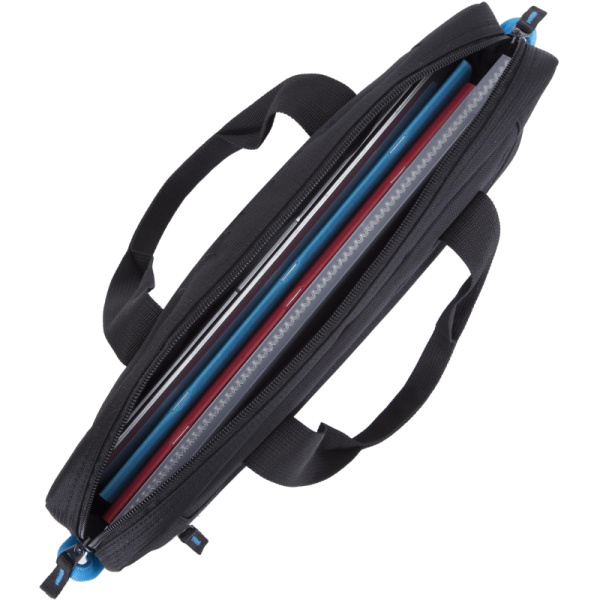 Сумка для ноутбука 14.0, RivaCase Regent, черная, 8027 Black