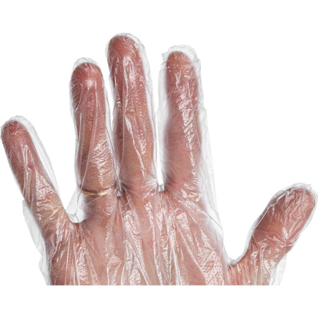 Перчатки одноразовые календарь полиэт.н/о прозрач р-р унив.5000пар/тр.уп,ПС