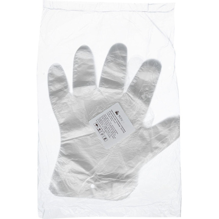 Перчатки одноразовые календарь полиэт.н/о прозрач р-р унив.5000пар/тр.уп,ПС