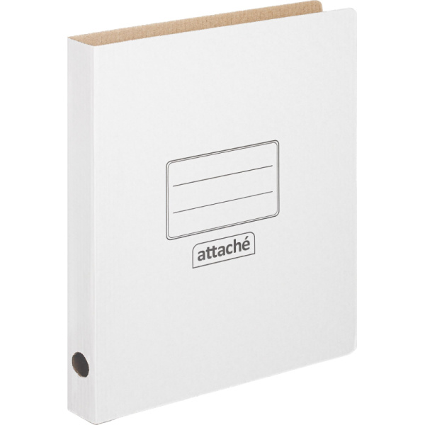 Скоросшиватель картон. 30мм белый 5шт/уп