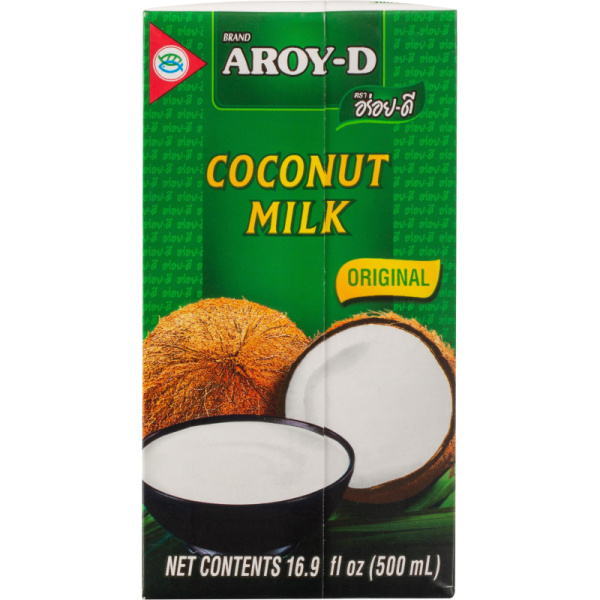 Молоко Кокосовое Aroy-D 70%, жирность 17-19%, 0,5 л