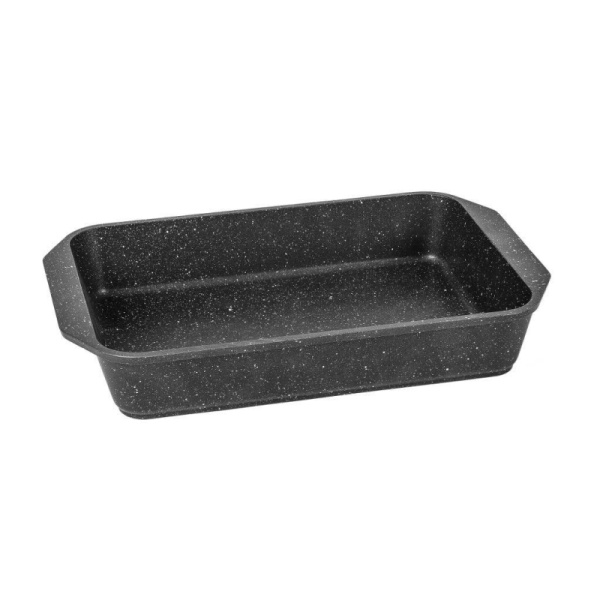 Противень литой алюминий 40x30 см Гранит black, 95802