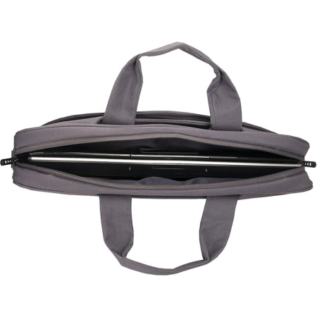 Сумка для ноутбука 15.6, Continent, серая, CC-012 Grey