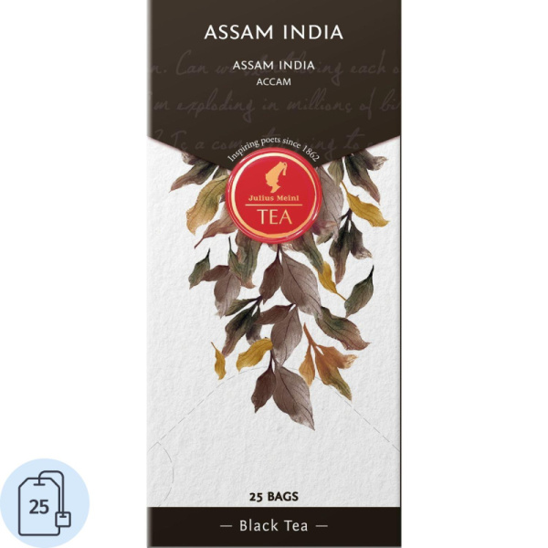 Чай Julius Meinl Ассам Индия черный премиум пакетированный 25пак/уп (88582)