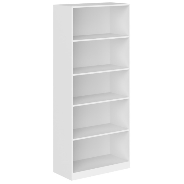 Стеллаж SL Simple широкий SR-5W 770х359х1815 Белый