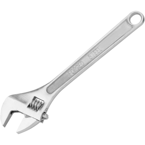 Ключ разводной 450 мм хромированный Sparta 155455