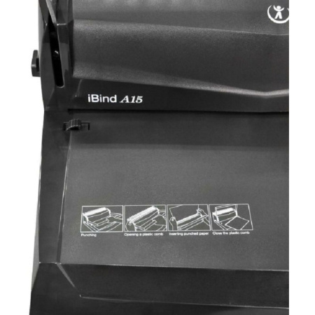 Брошюровщик Gladwork iBind A15, А4, 15л./450л., пл.пруж