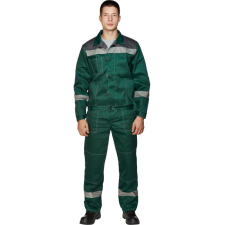 Костюм рабочий летний муж. л20-КБР зелен/сер (р.64-66) 170-176 (Арсенал-СП)