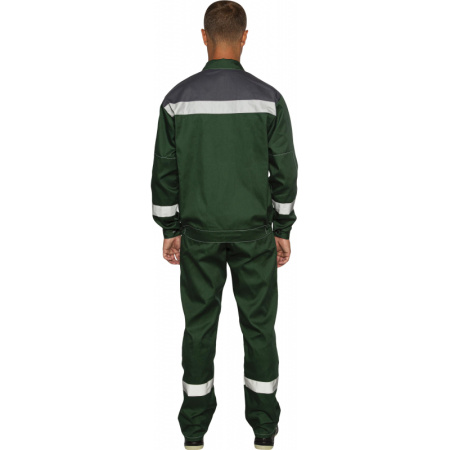 Костюм рабочий летний муж. л20-КПК зелен/сер (р.44-46) 158-164 (Арсенал-СП)