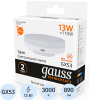 Лампа светодиодная Gauss LED Elementary GX53 13Вт 890Лм 3000K (83813)