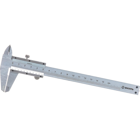 Штангенциркуль ШЦ-150 с глубинометром Вихрь 73/11/2/1
