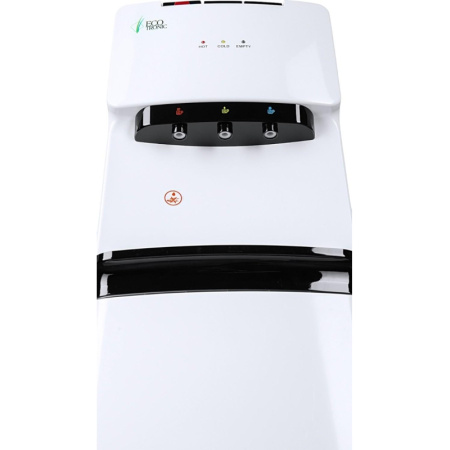 Кулер Ecotronic K41-LXE  white-black с нижн загрузкой бутыли и электр охлаж