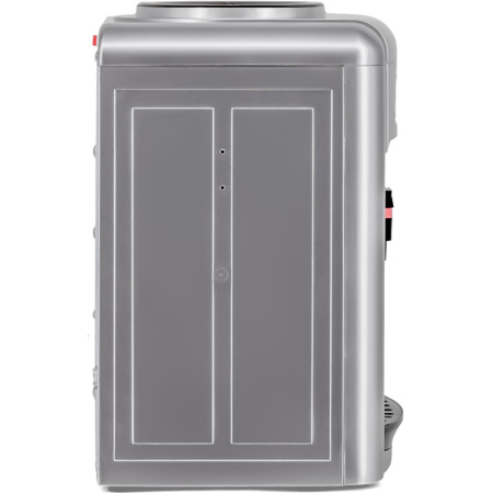 Кулер для воды Aqua work 0.7TDR (серебристый) эл. охл., настольный