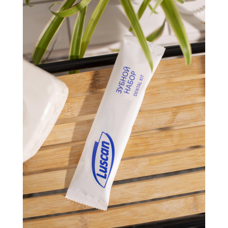 Набор зубной Luscan, картон, 200 шт