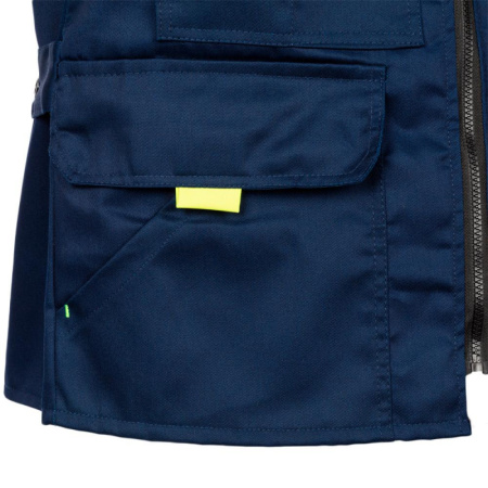 Жилет л30-ЖЛ синий/лимонный (р.60-62) р.182-188