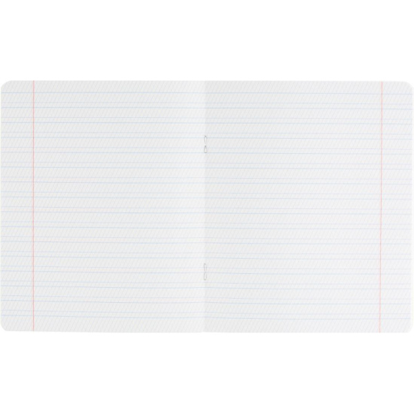 Тетрадь школьная Комус Класс А5 12 л частая косая линия, Зеленый 10 шт./уп