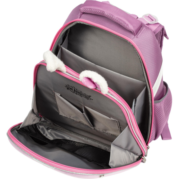 Ранец Basic Лама розовая, 2 отд., эргоном. спинка    