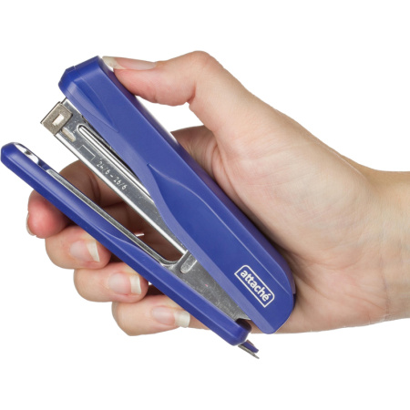 Степлер Attache MSBL2430 (№24/6-26/6) до 30 лист.,металл, синий