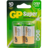 Батарейка GP Super C/LR14/14A 14A-2CR2/24AA21-2CRSBC2 алкалин. бл/2шт