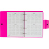 Ежедневник недатированный ATTACHE Digital розовый,А5, 272стр., на кольцах
