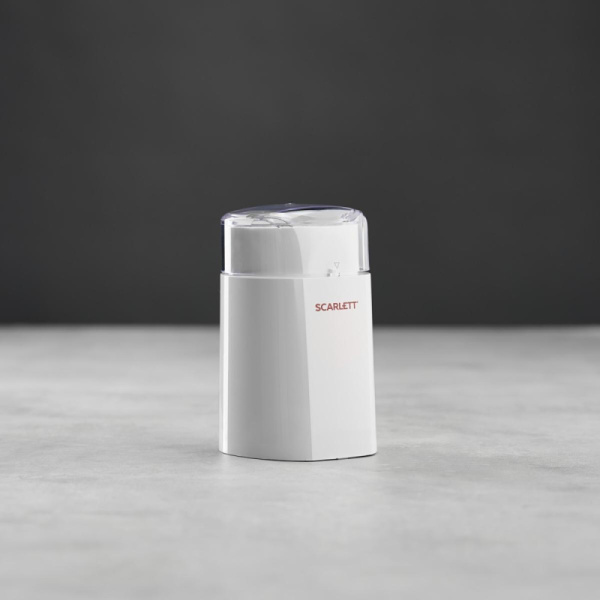 Кофемолка SCARLETT SC-CG44506, белый