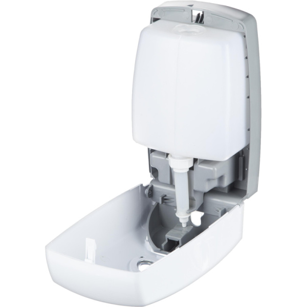 Дозатор для жидкого мыла 1000мл пластик белый M-6201