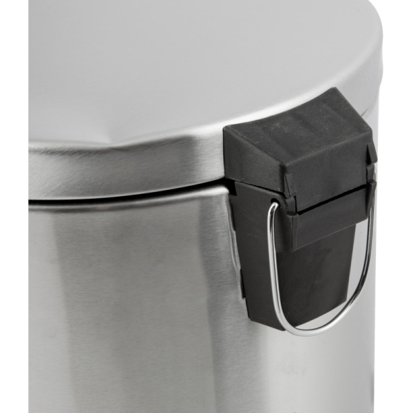 Ведро мусорное с педалью 3 л, матовое, нержавеющая сталь