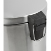 Ведро мусорное с педалью 3 л, матовое, нержавеющая сталь