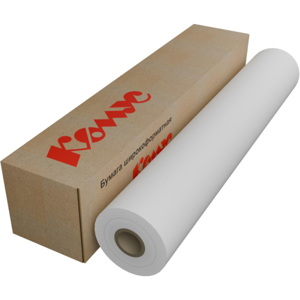 Бумага широкоформатная ProMEGA engineer 80г 841ммх175м 76мм