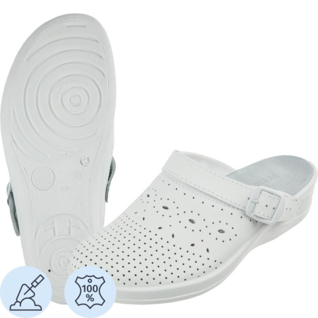 Сабо Яна/Лера жен.нат.кожа цв.белый(р.37) (51-03/69580108)