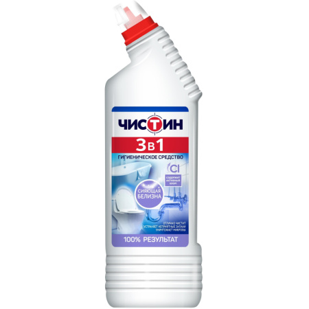 Средство для сантехники Чистин 3 в 1, 750 г
