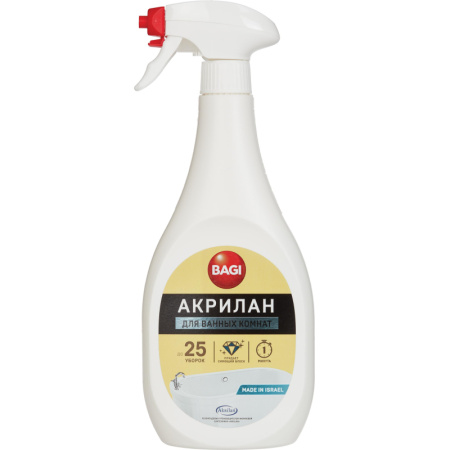 Средство для сантехники Bagi Акрилан спрей 400мл
